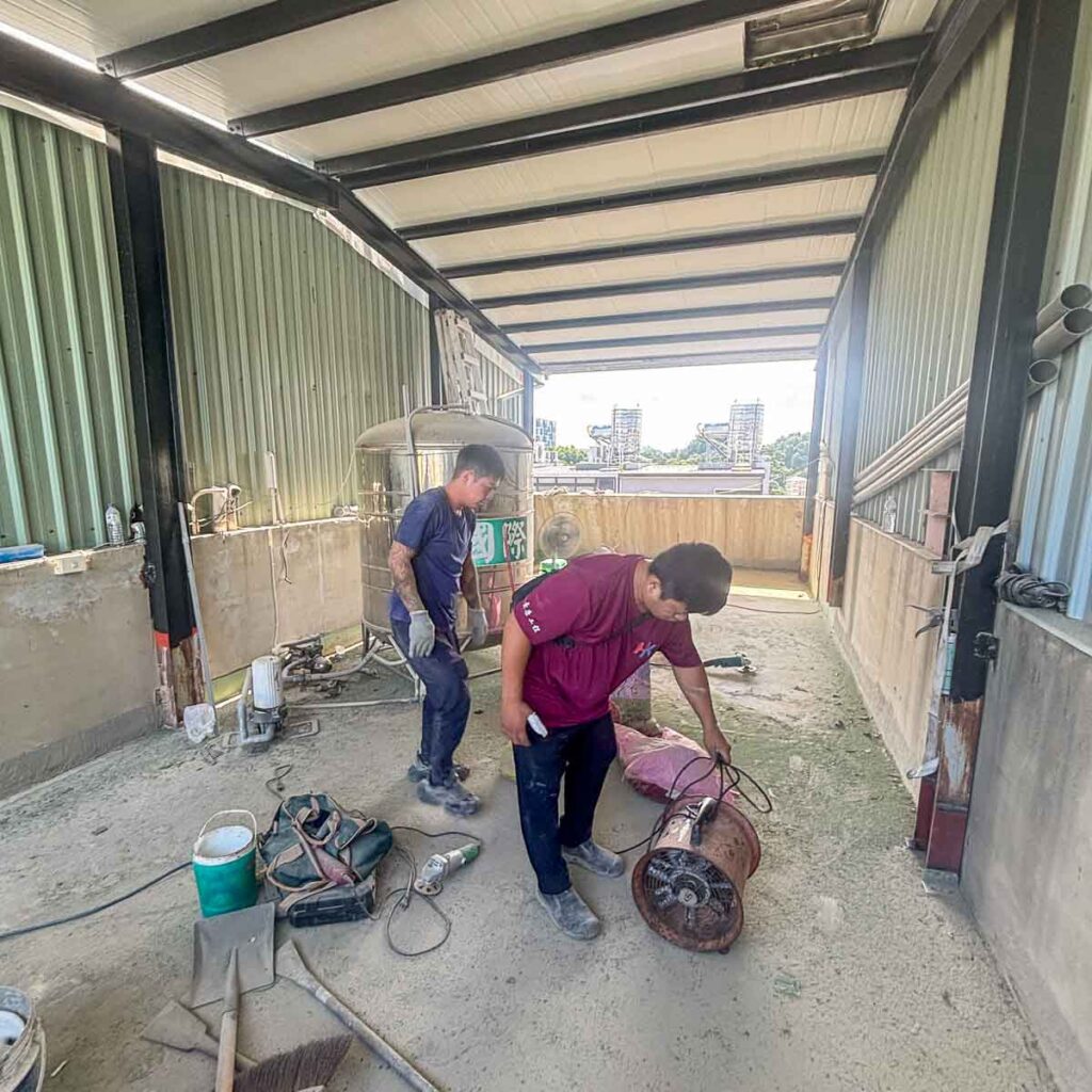 永成路頂樓防水工程